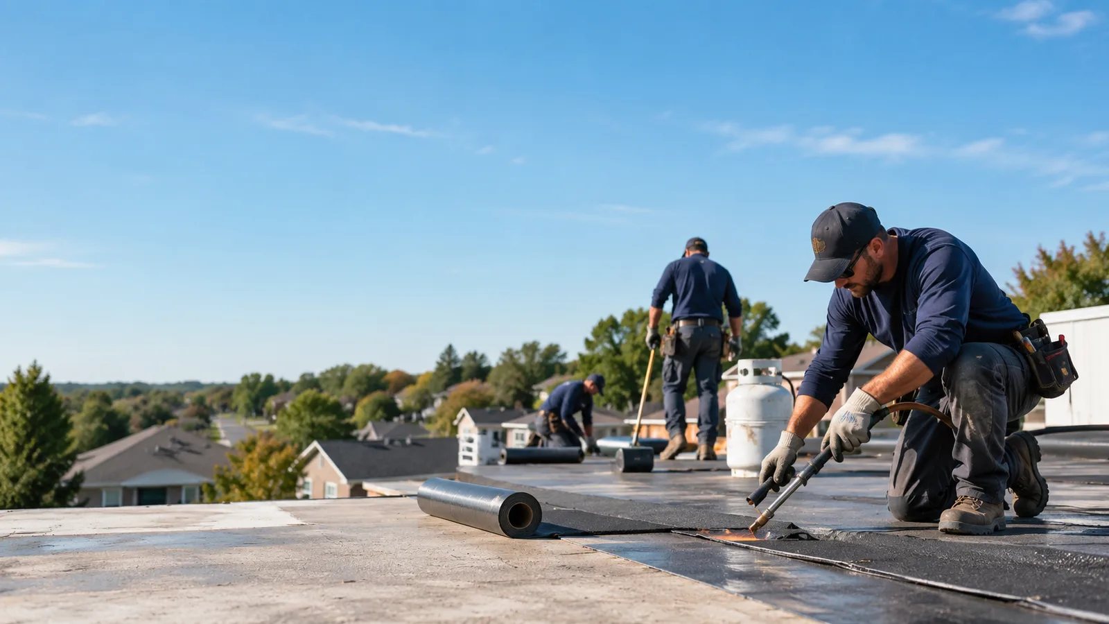 Flat Roof Leak Repair providers in Danforth, IL